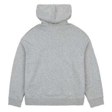 Sunspel Womens Loopback Hoody Grey Melange