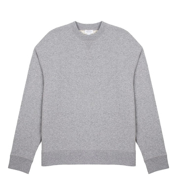 Sunspel Womens Loopback Sweatshirt Grey Melange - Parasol Store