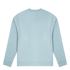 Sunspel Womens Loopback Sweatshirt Storm Blue - Parasol Store
