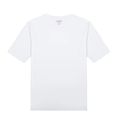 Sunspel Womens Mid Sleeve T-Shirt White - Parasol Store