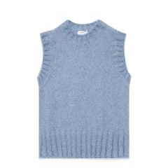 Sunspel Womens Mohair Vest Cornflower - Parasol Store