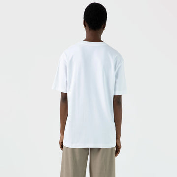 Sunspel Womens Oversized T-Shirt White - Parasol Store