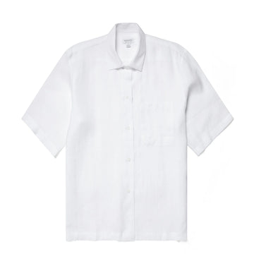 Sunspel Womens S/S Shirt White