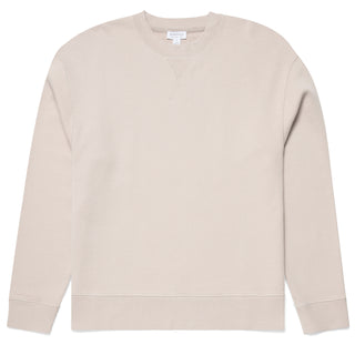 Sunspel Womens Sweatshirt Light Sand Sunspel