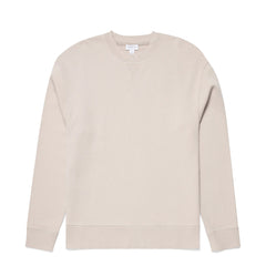 Sunspel Womens Sweatshirt Light Sand - Parasol Store