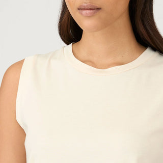 Sunspel Womens Tank T-Shirt Undyed - Parasol Store