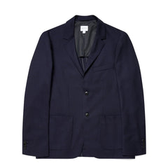 Sunspel Wool Blazer Navy - Parasol Store
