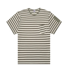 Sunspel X Nigel Cabourn T-Shirt Army Green / Stone White
