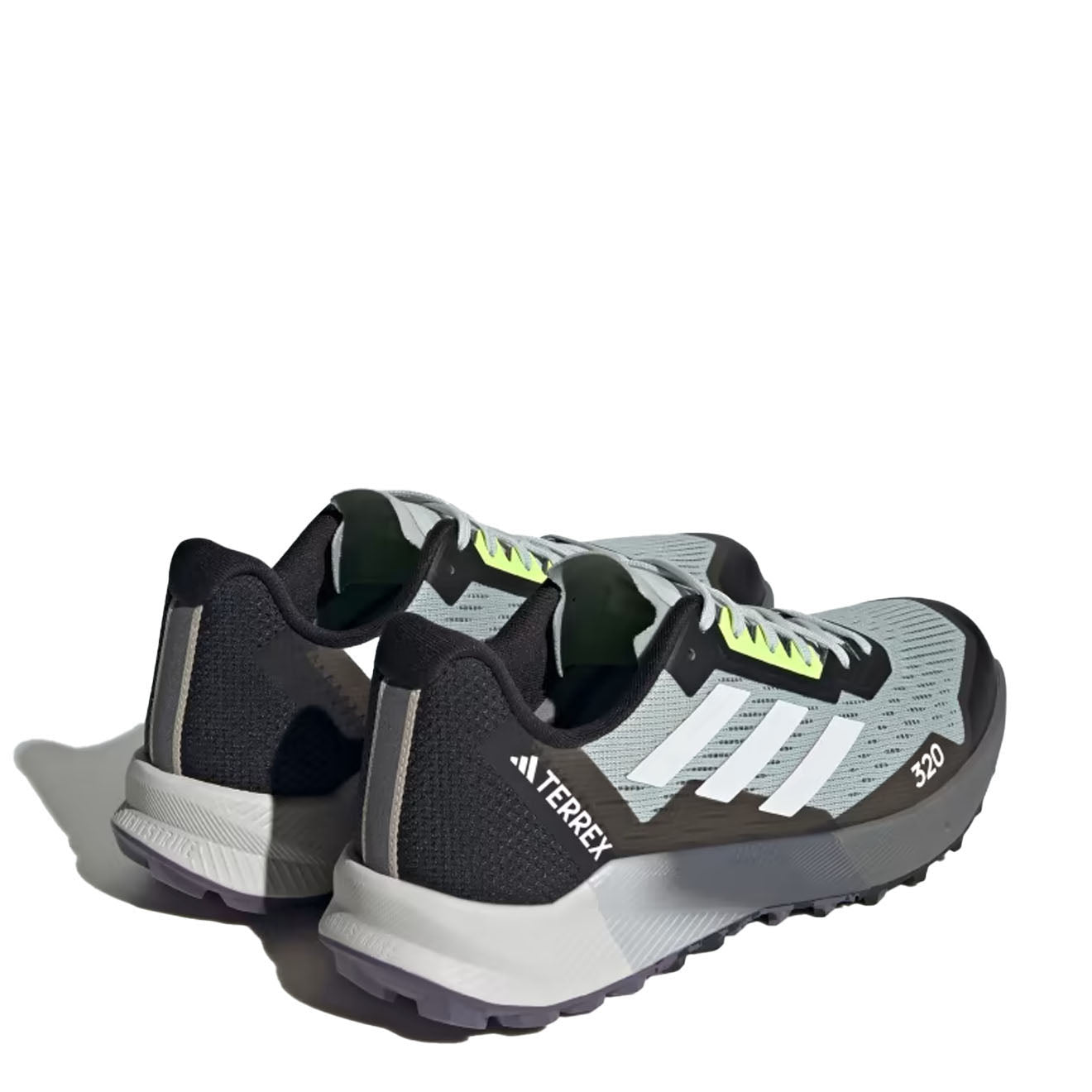 Adidas Terrex Agravic Flow 2.0 Trail Running Shoes Wonder Silver / Crystal White / Lucid Lemon Adidas Terrex