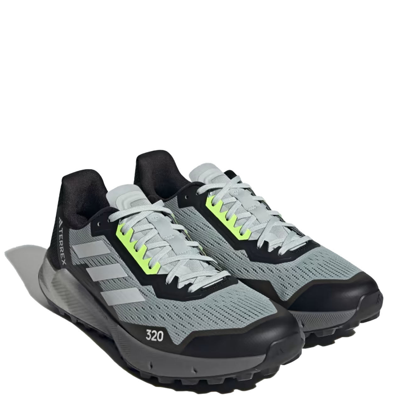 Adidas Terrex Agravic Flow 2.0 Trail Running Shoes Wonder Silver / Crystal White / Lucid Lemon Adidas Terrex