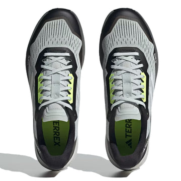 Adidas Terrex Agravic Flow 2.0 Trail Running Shoes Wonder Silver / Crystal White / Lucid Lemon Adidas Terrex