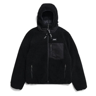Taion Down Boa Reversible Hoodie Black / Black Taion