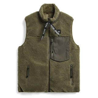 Taion Down Boa Reversible Vest Olive / Dark Olive Taion