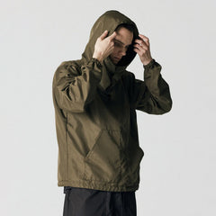 Taion Military Reversible Anorak Black - Parasol Store