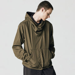 Taion Military Reversible Anorak Black - Parasol Store