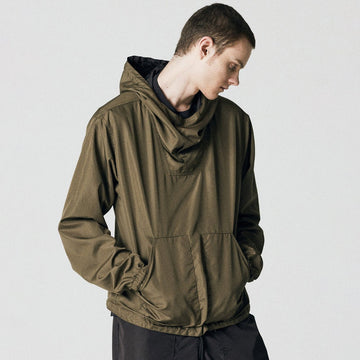 Taion Military Reversible Anorak Black - Parasol Store