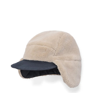 Taion Military Reversible Down Cap Dark Navy / Light Beige Taion