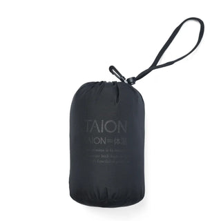 Taion Military V-Neck W-Zip Down Vest Soft Shell Dark Navy