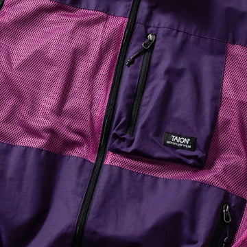 Taion Mountain Reversible Mesh Vest Dark Purple / Black - Parasol Store