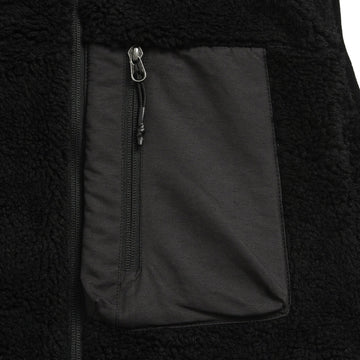 Taion Mountain W-Zip Boa Hi Neck Jacket Black / Black