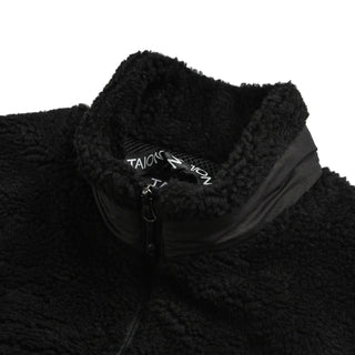 Taion Mountain W-Zip Boa Hi Neck Jacket Black / Black