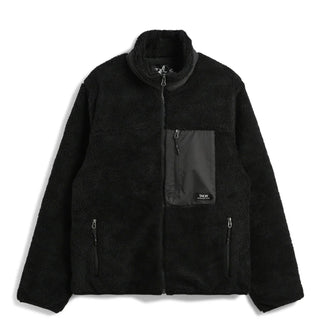 Taion Mountain W-Zip Boa Hi Neck Jacket Black / Black