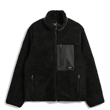 Taion Mountain W-Zip Boa Hi Neck Jacket Black / Black
