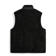 Taion Mountain W-Zip Boa Hi Neck Vest Black / Black - Parasol Store
