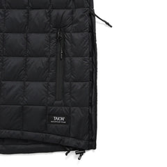 Taion Mountain W-Zip Pull-Over Light Down Hoodie Black - Parasol Store