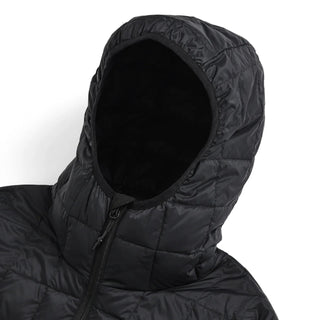 Taion Mountain W-Zip Pull-Over Light Down Hoodie Black
