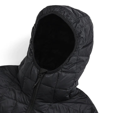 Taion Mountain W-Zip Pull-Over Light Down Hoodie Black