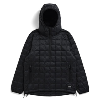 Taion Mountain W-Zip Pull-Over Light Down Hoodie Black