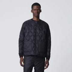 Taion Reversible MA-1 Type Inner Down Jacket Black / Black - Parasol Store