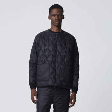 Taion Reversible MA-1 Type Inner Down Jacket Black / Black
