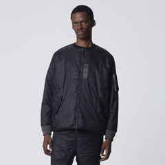 Taion Reversible MA-1 Type Inner Down Jacket Black / Black - Parasol Store