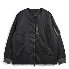 Taion Reversible MA-1 Type Inner Down Jacket Black / Black - Parasol Store