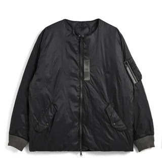 Taion Reversible MA-1 Type Inner Down Jacket Black / Black
