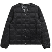Taion V Neck Button Down Jacket Black - Parasol Store