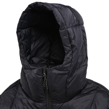 Taion Volume Hood Down Jacket Black - Parasol Store