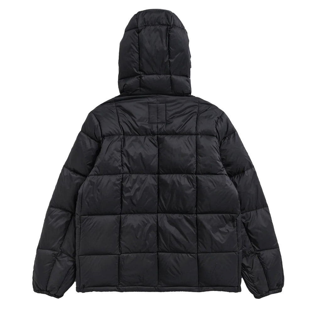 Taion Volume Hood Down Jacket Black - Parasol Store