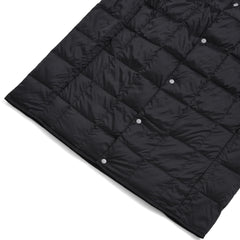 Taion Womens Crewneck Button Down Vest Black