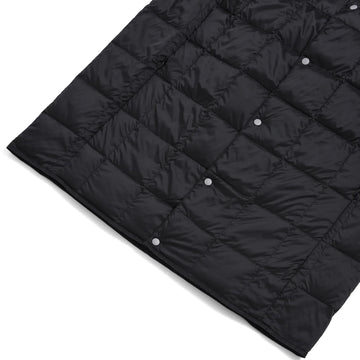 Taion Womens Crewneck Button Down Vest Black