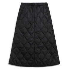 Taion Womens Military Down Skirt Black Taion
