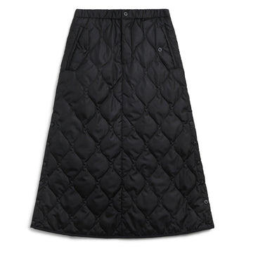 Taion Womens Military Down Skirt Black Taion