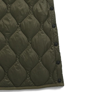 Taion Womens Military Snap Button Down Skirt Dark Sage Green - Parasol Store