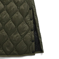 Taion Womens Military Snap Button Down Skirt Soft Shell Dark Olive - Parasol Store