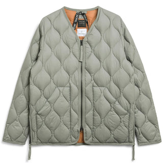 Taion Womens Soft Shell Liner Jacket Dark Sage Green Taion