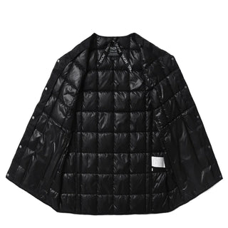 Taion Womens V-Neck Button Down Vest Black - Parasol Store