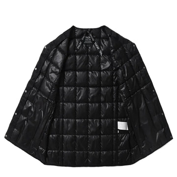 Taion Womens V-Neck Button Down Vest Black - Parasol Store