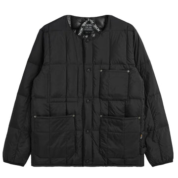 Taion Work Crew Neck Down Jacket Black - Parasol Store